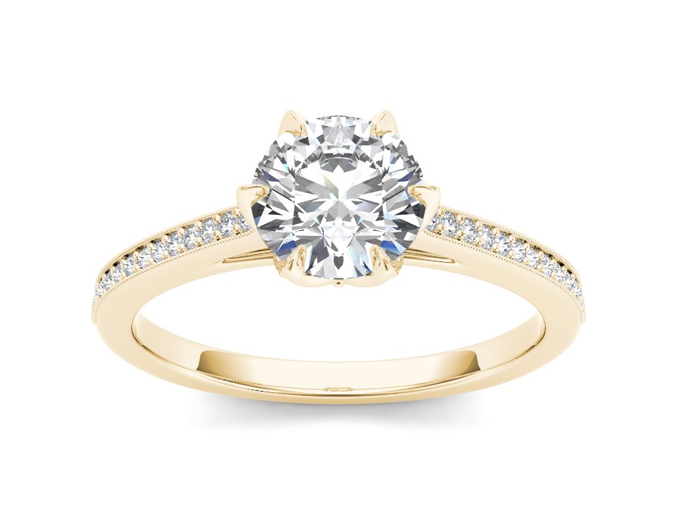 Infinity Luxe 1.14ct Lab Created Valentine Ring – Modern Elegance