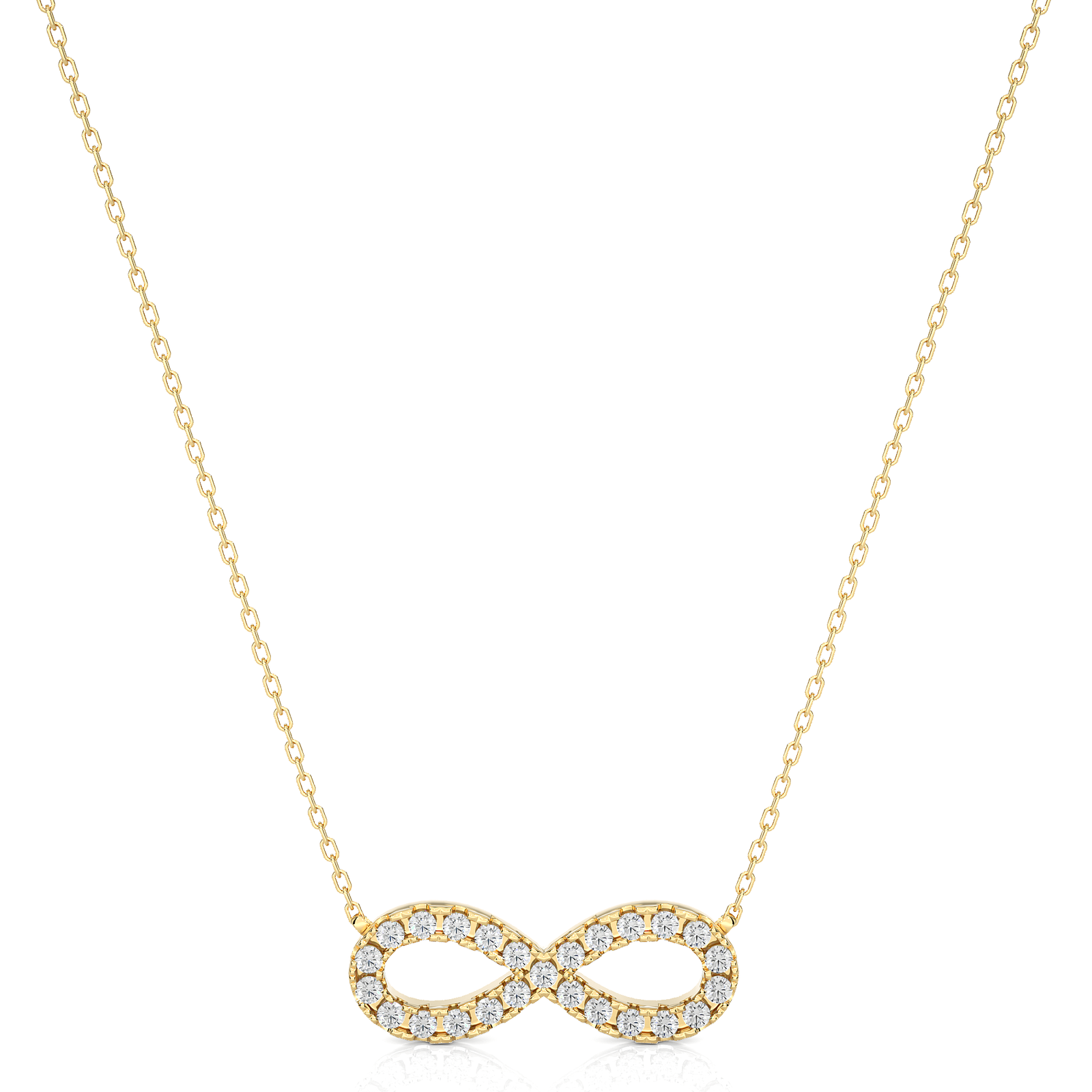 Infinity Diamond Pendant