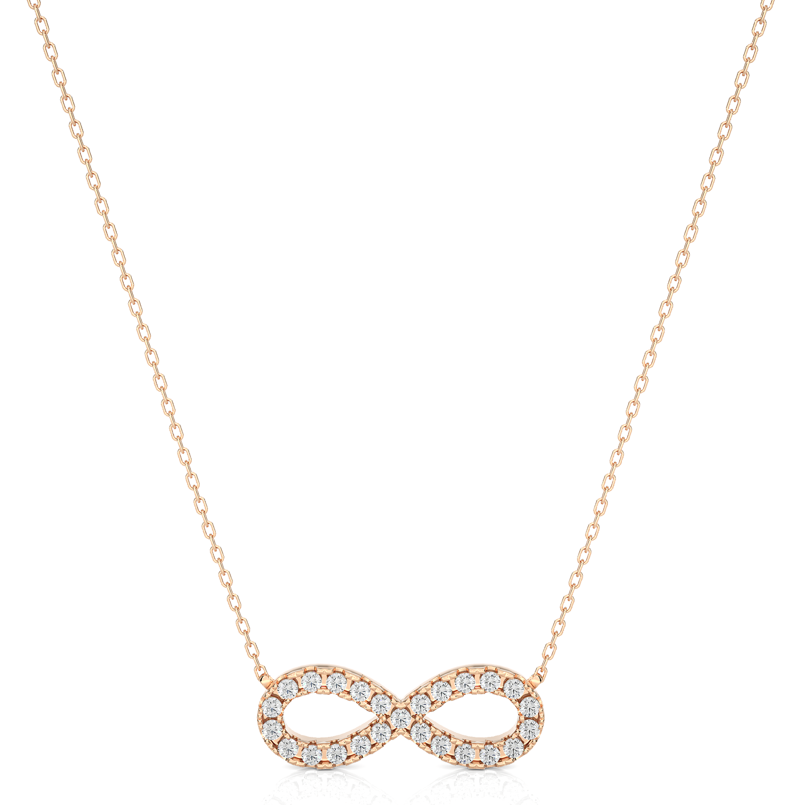 Infinity Diamond Pendant