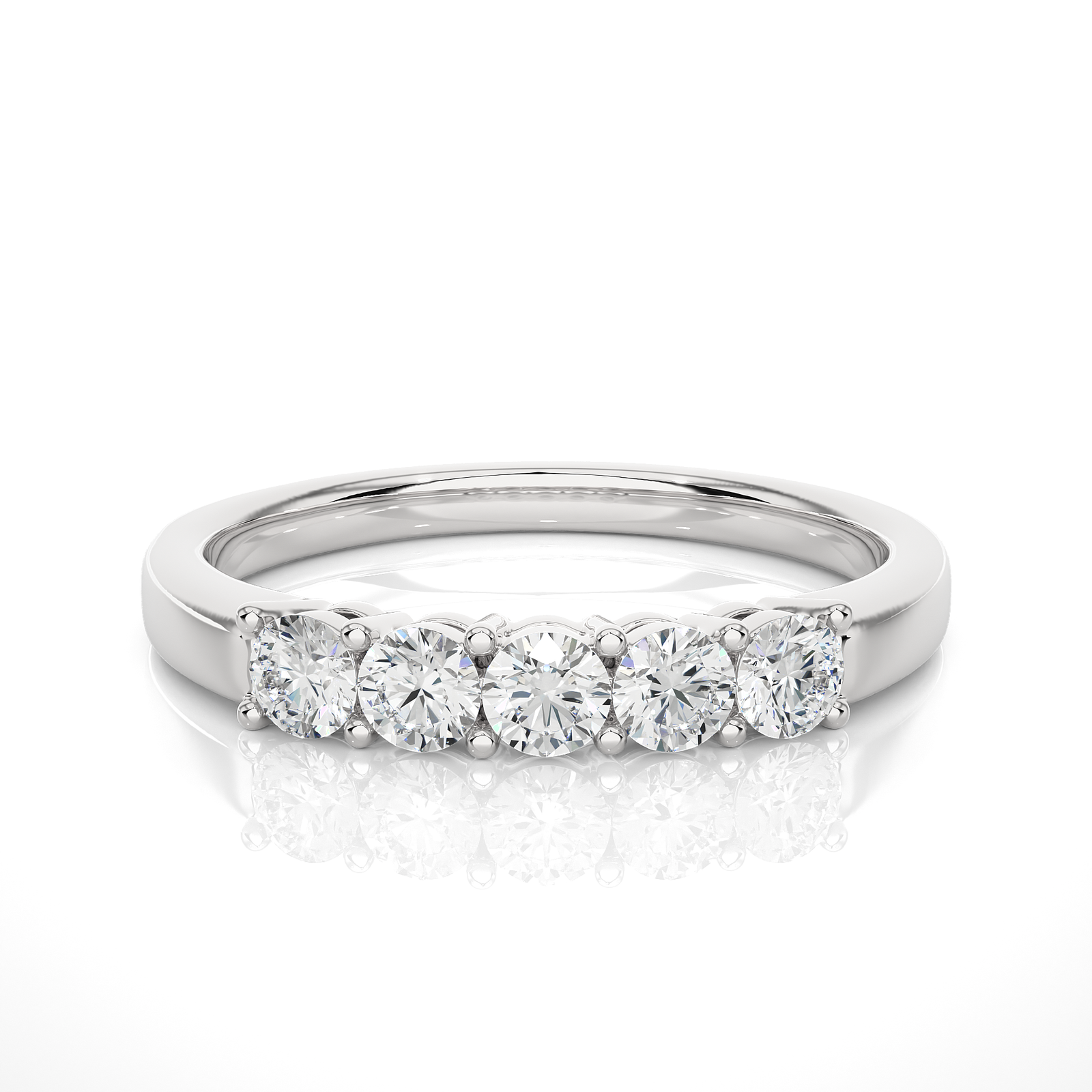 Five-Stone Diamond Wedding Ring