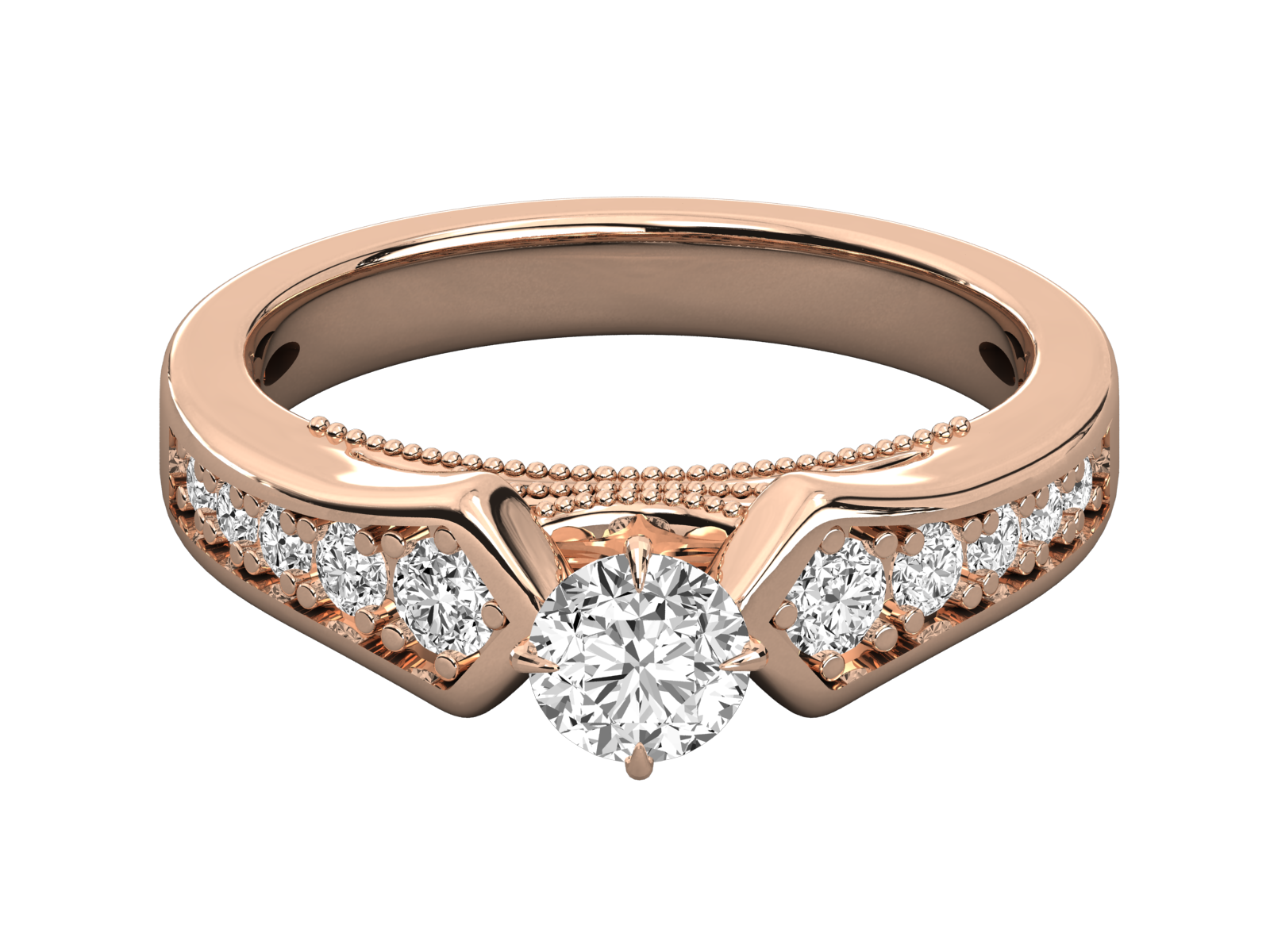 Vintage-Inspired Engagement Ring