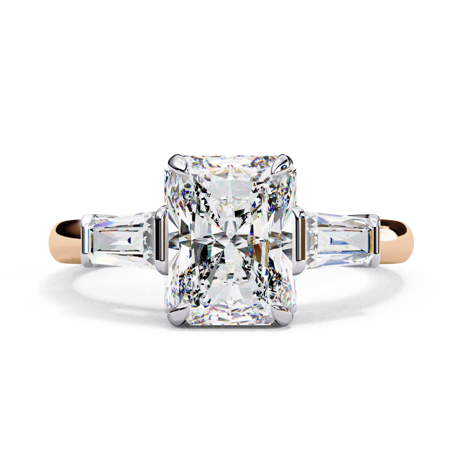 Three Stone Engagement Ring